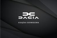 DACIA książka serwisowa książeczka PREMIUM na 16 PRZEGLĄDÓW +GRATIS