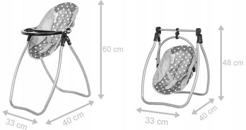 ZESTAW WÓZEK SPACERÓWKA GONDOLA KRZESEŁKO ŁÓŻECZKO na Arena.pl