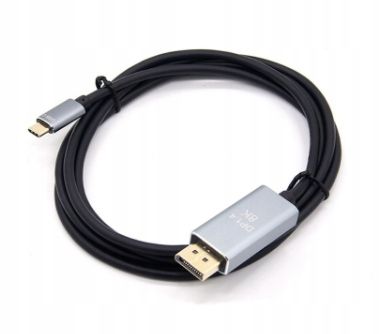 KABEL Przejściówka Adapter USB-C DP DisplayPort 1.4 8K Thunderbolt 4 240hz na Arena.pl
