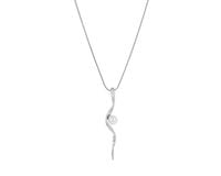 Naszyjnik zawieszka z perłą z kolekcji Classic (C9786AG)