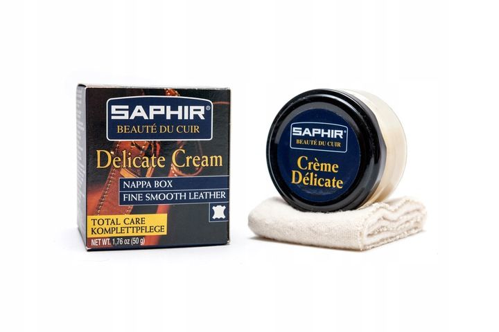 Krem do skór delikatnych SAPHIR Creme Delicate zdjęcie 2