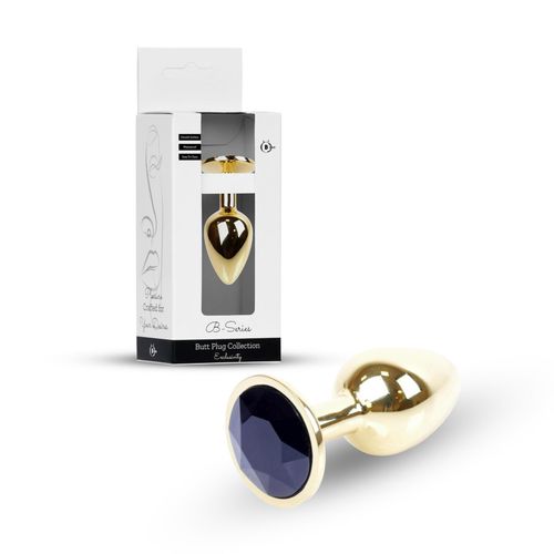 Plug-Jewellery Gold Plug- Black na Arena.pl
