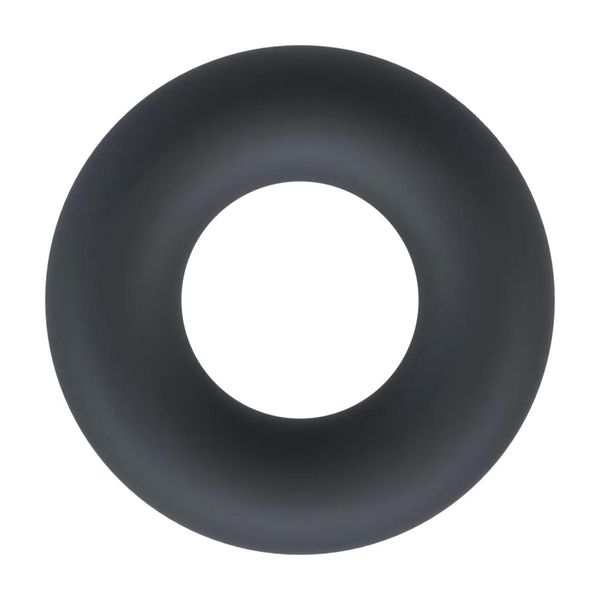 Liquid Silicone Cockring - M - Black zdjęcie 1