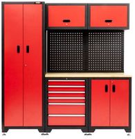 zestaw szafek warsztatowych 198.3*51.0*192.5 - ap 79611