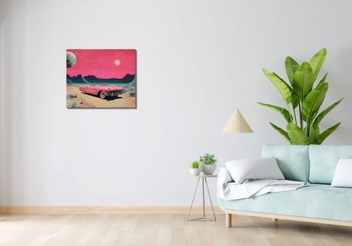 Obraz 60x50cm Kabriolet W Kosmosie na Arena.pl