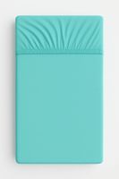 Prześcieradło jersey bawełna z gumką  do łóżeczka 120x60cm - miętowe