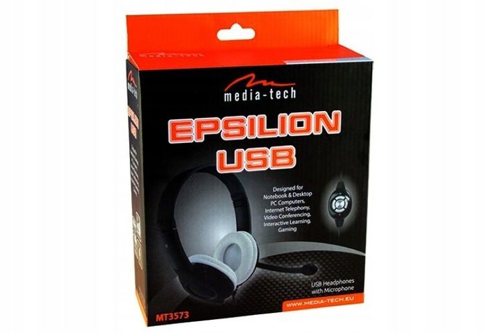 SŁUCHAWKI Z MIKROFONEM DO LAPTOPA KOMPUTERA NA USB zdjęcie 5