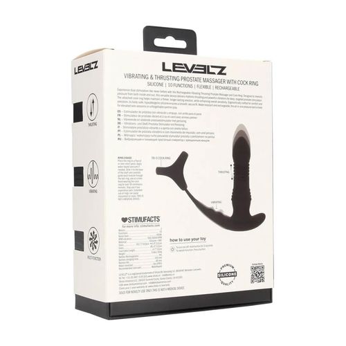 Vibrating And Thrusting Silicone Prostate Massager With Tri O Cockring na Arena.pl