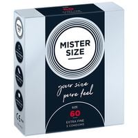 Mister.size Condoms 60 Mm 3 Pieces