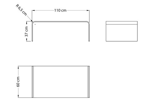 Stolik szklany formanova - biały na Arena.pl