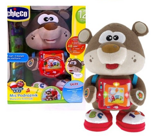Miś Podróżnik PL/ EN - Chicco na Arena.pl