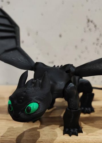 FLEXI Szczerbatek NOCNA FURIA Toothless Jak wytresować Smoka - TIK TOK na Arena.pl