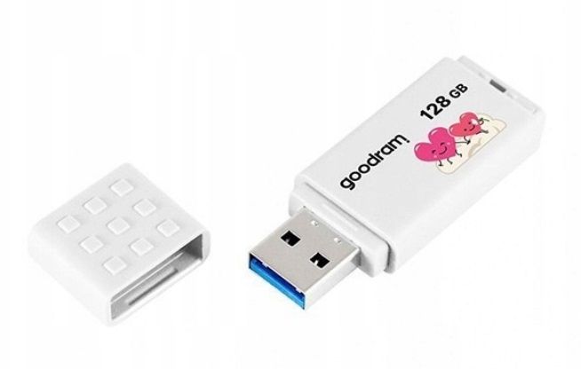GOODRAM Pendrive UME3 128 GB USB 3.2 Biały zdjęcie 2