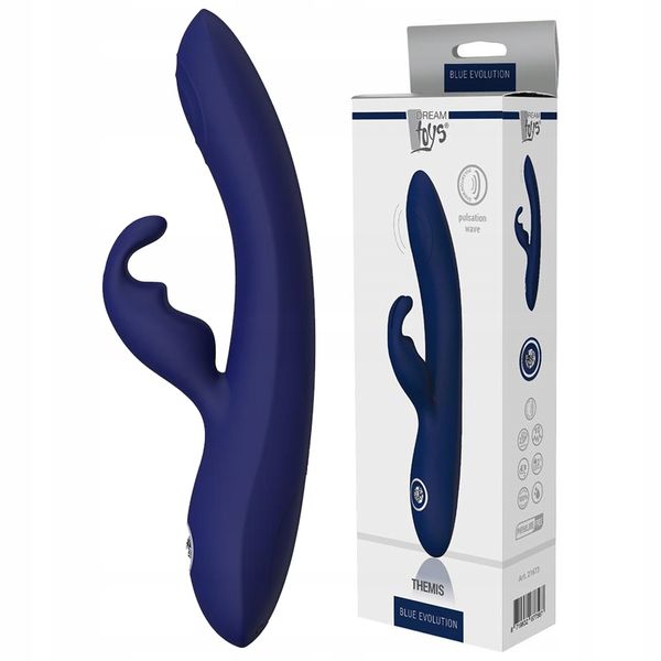 Wibrator stymulujący z pulsacją i króliczkiem. zdjęcie 1