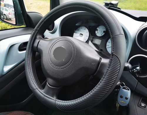 VW Golf 4 5 6 7 Jetta Passat B5 B6 B7 Polo UP! na kierownice skóra karbon na Arena.pl