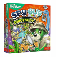 GRA SPY GUY JUNIOR DINOZAURY GRA RODZINNA GRA DLA DZIECI TREFL