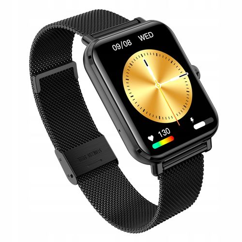 SMARTWATCH GARETT GRC CLASSIC CZARNY STALOWY na Arena.pl