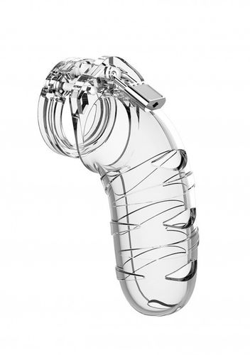 chastity model 05 transparent pas cnoty przeźroczysty man cage na Arena.pl
