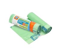 Worki do segregacji odpadów szkło ECO TREND zielone 35 l 15 szt.