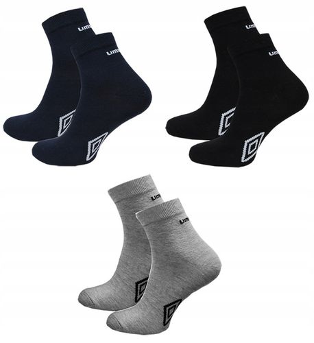 Skarpety Męskie UMBRO Zakostki Quarter 9 par Mix rozm. 43 - 46 na Arena.pl