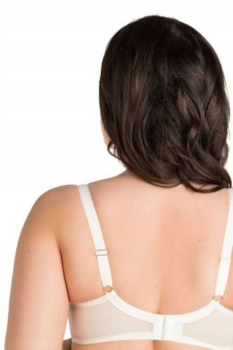 GORSENIA Biustonosz miękki z fiszbinami Cotton candy 867 kremowy 105C na Arena.pl