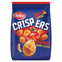 Felix Crispers Orzeszki ziemne w chrupkiej skorupce o smaku paprykowym 125g