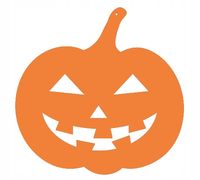 Zawieszka DYNIA 2 HALLOWEEN jesień ozdoba WZORY ażur