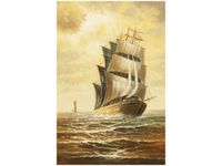 80CM 120 OBRAZ MORSKIE PODBOJE ŚCIENNY