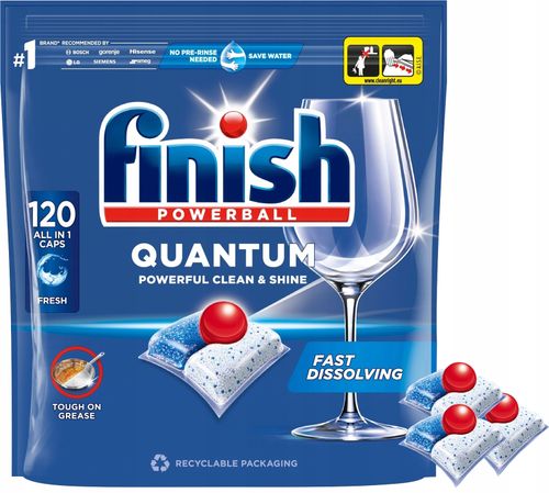 FINISH Kapsułki Quantum All-in-1 120 regular na Arena.pl