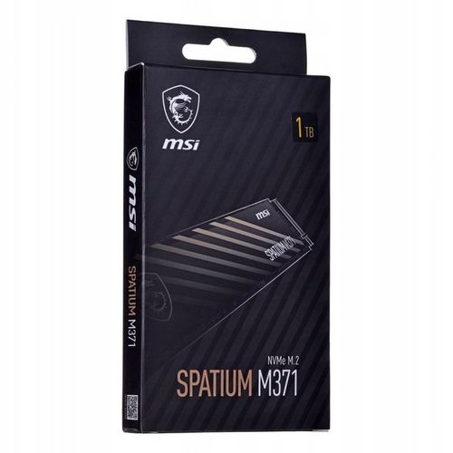 Dysk SSD MSI SPATIUM M371 NVMe M.2 1TB na Arena.pl