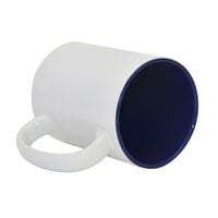 Kubek MAX 450ml z Granatowym wnętrzem Sublimacja Termotransfer