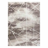 RUG/LU/IONA/GEOMETRIC/CREAM+WHITE/80x150