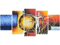 70CM 150CM OBRAZ 5 ELEM BEZKRESNE UCZUCIA ŚCIENNY