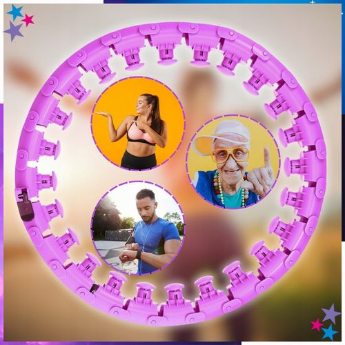 HULA HOP ODCHUDZAJĄCE z Obciążeniem Obciążnikiem Smart z Wypustkami HULAHOP na Arena.pl