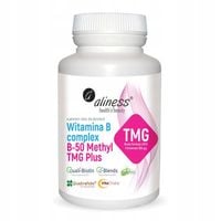 Aliness WITAMINA B COMPLEX METYLOWANA B-50 TMG 100 kap UKŁAD NERWOWY B3 B12