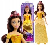 DISNEY LALKA KSIĘŻNICZKA BELLA w pięknej błyszczącej sukni