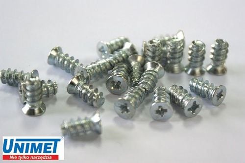 eurowkręt stożkowy ocynkowany 6.3*11mm - eu 6.3*11 na Arena.pl