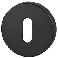 SZYLD DOLNY - CZARNY - OKRĄGŁY - NA KLUCZ