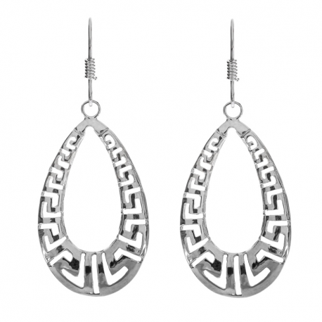 SREBRNY KOMPLET WZÓR GRECKI SREBRO PRÓBY 925 zdjęcie 5