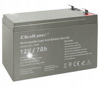 Akumulator AGM Qoltec 12V | 7Ah | Security
