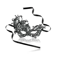 rianne s soiree mask iv violaine elegancka maska wenecka czarna