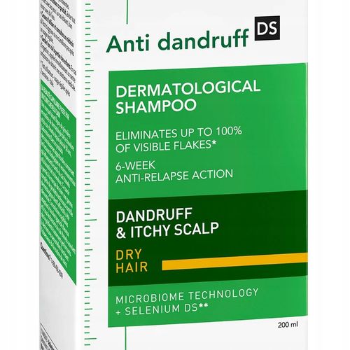 Vichy Dercos Anti-Dandruff szampon przeciwłupieżowy do włosów suchych 200ml na Arena.pl