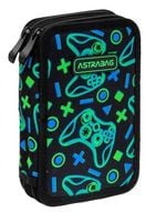 piórnik podwójny z wyposażen astrabag game on 6031