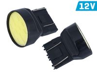 Żarówka VISION W21/5W (T20q) 12V 1x COB LED, CANBUS, biała, 2 szt.