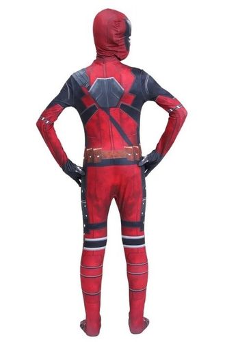 STRÓJ PRZEBRANIE KOSTIUM DEADPOOL COSPLAY 122/128 na Arena.pl