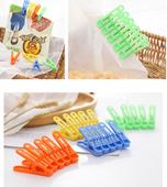 Kolorowe spinacze do suszenia ubrań bielizny klamerki klipsy zestaw 20 szt