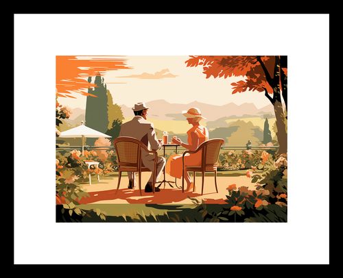 Plakat 18x13cm Retro Randka na Arena.pl