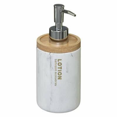 Dozownik mydła Lea biały zdjęcie 1