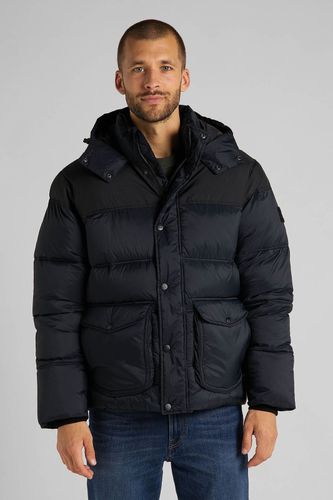 LEE PUFFER JACKET BLACK L86NSZ01 M na Arena.pl