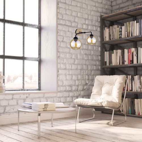 Kinkiet 2xE27 MELLE BLACK na Arena.pl